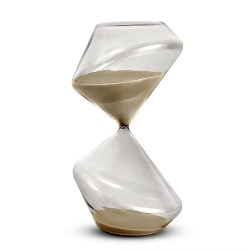 Ampulheta Em Vidro 60 Minutos
