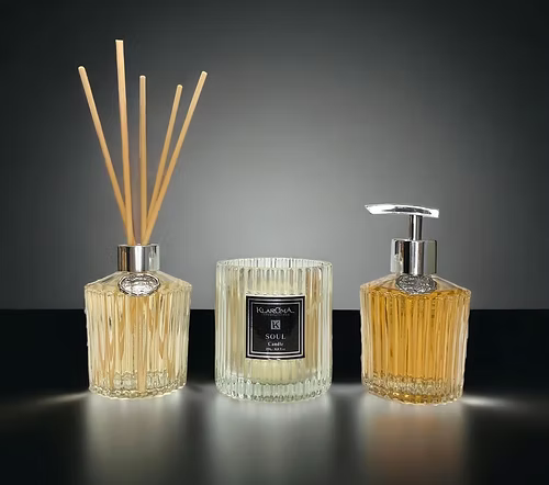 kit MILANO  + vela  Freesia & Ambar 250g