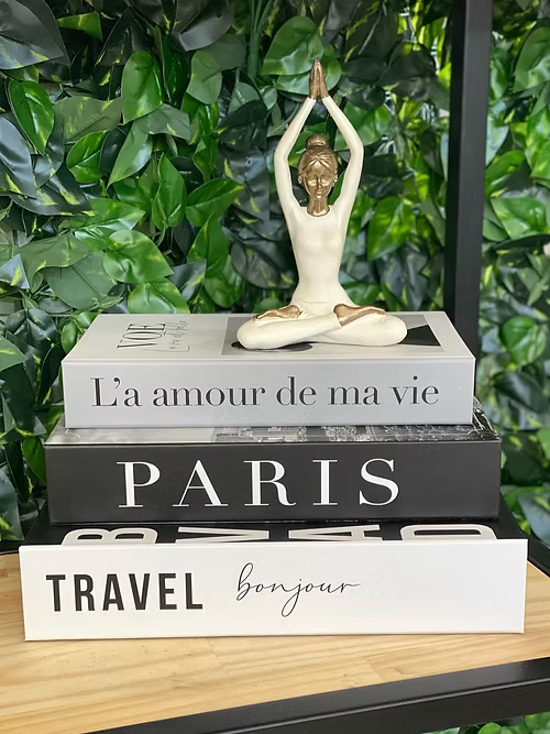 livro decorativo caixa