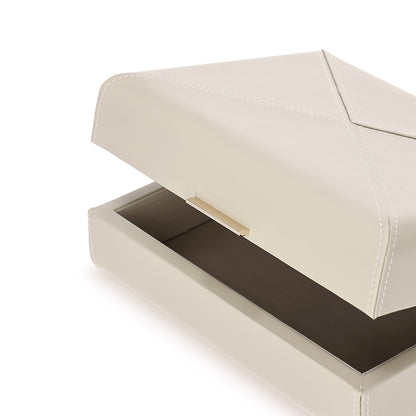 CAIXA EM MDF COM REVESTIMENTO EM PU